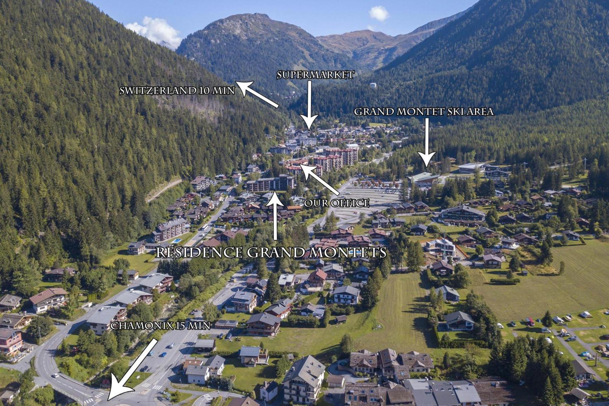 Residence Grands Montets 524 - Happy Rentals Chamonix Eksteriør bilde