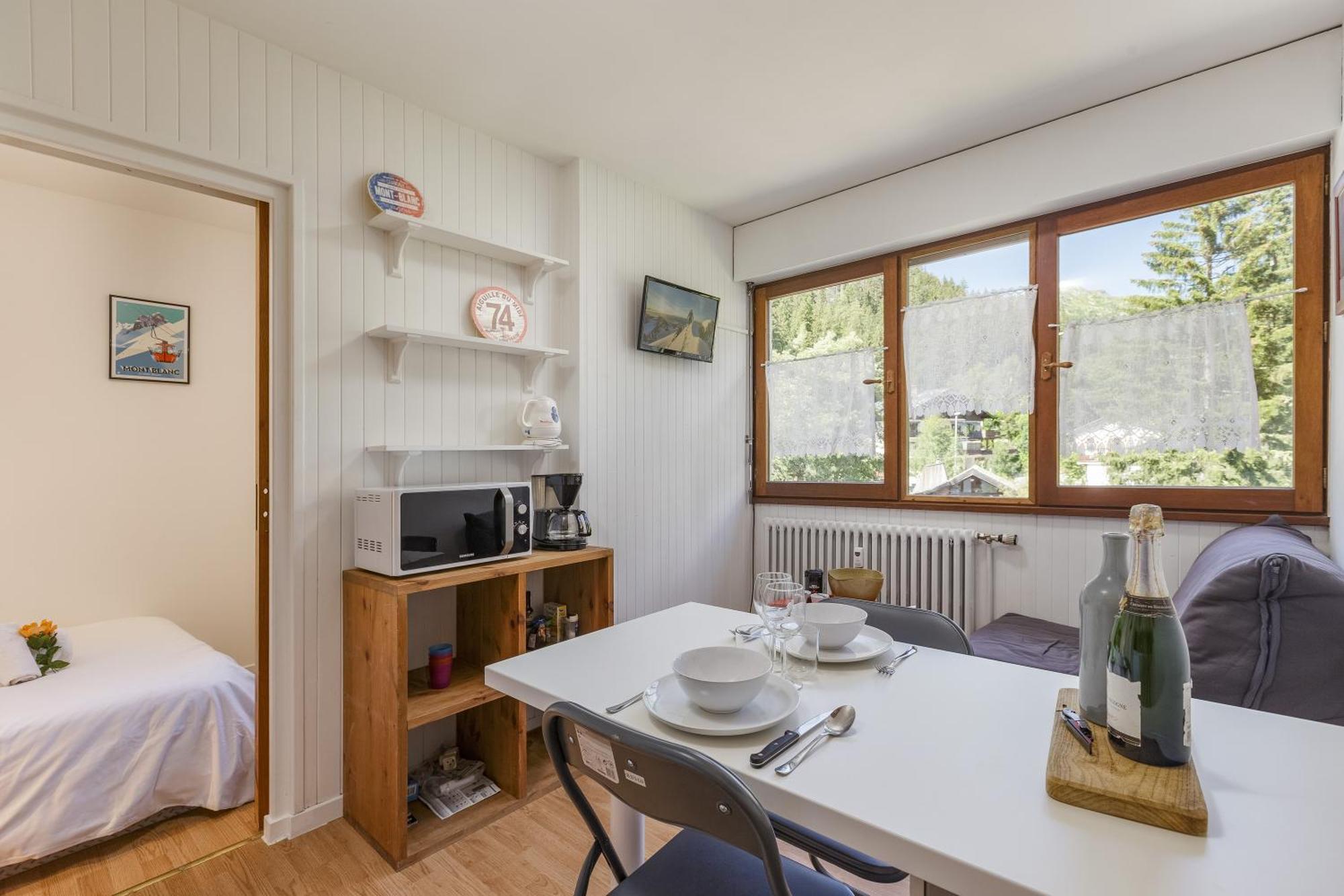 Residence Grands Montets 524 - Happy Rentals Chamonix Eksteriør bilde